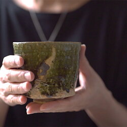 大和織部碗 3