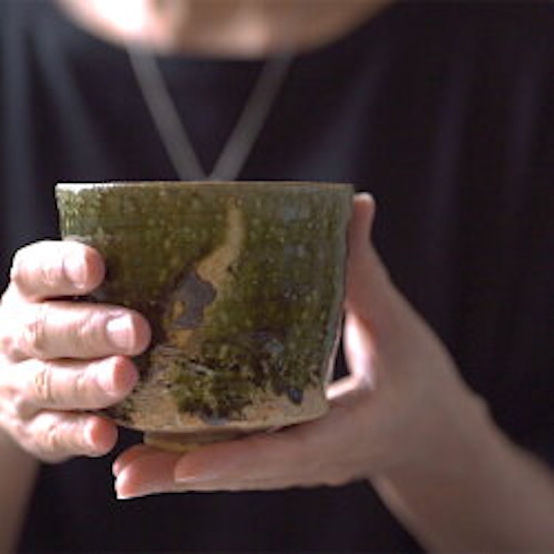大和織部碗 3