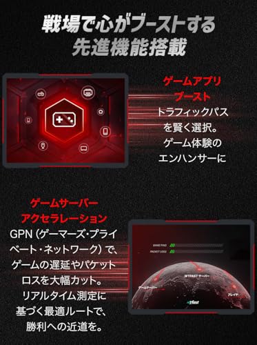 デュアルバンドWi-Fi 7ゲーミングルーター 4
