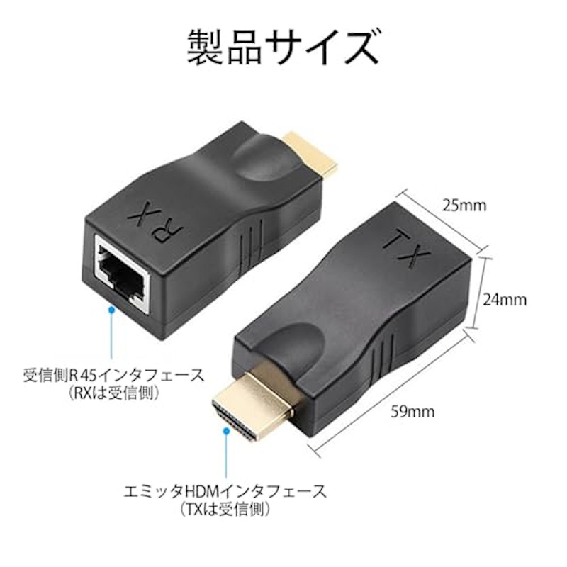 HDMIエクステンダー 4