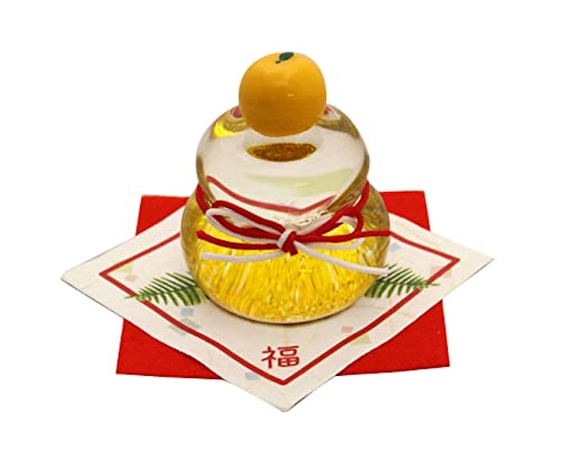鏡餅 硝子飾り 1