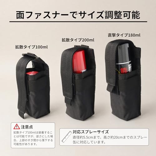 熊よけスプレー ホルダー ケース 2