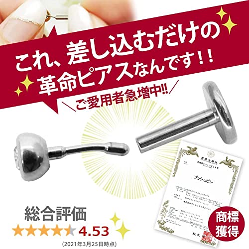 ボディピアス プッシュピン 3