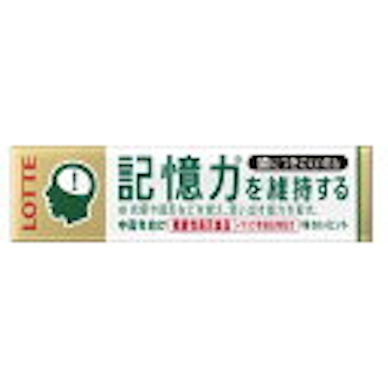 歯につきにくいガム板 記憶力を維持するタイプ 1
