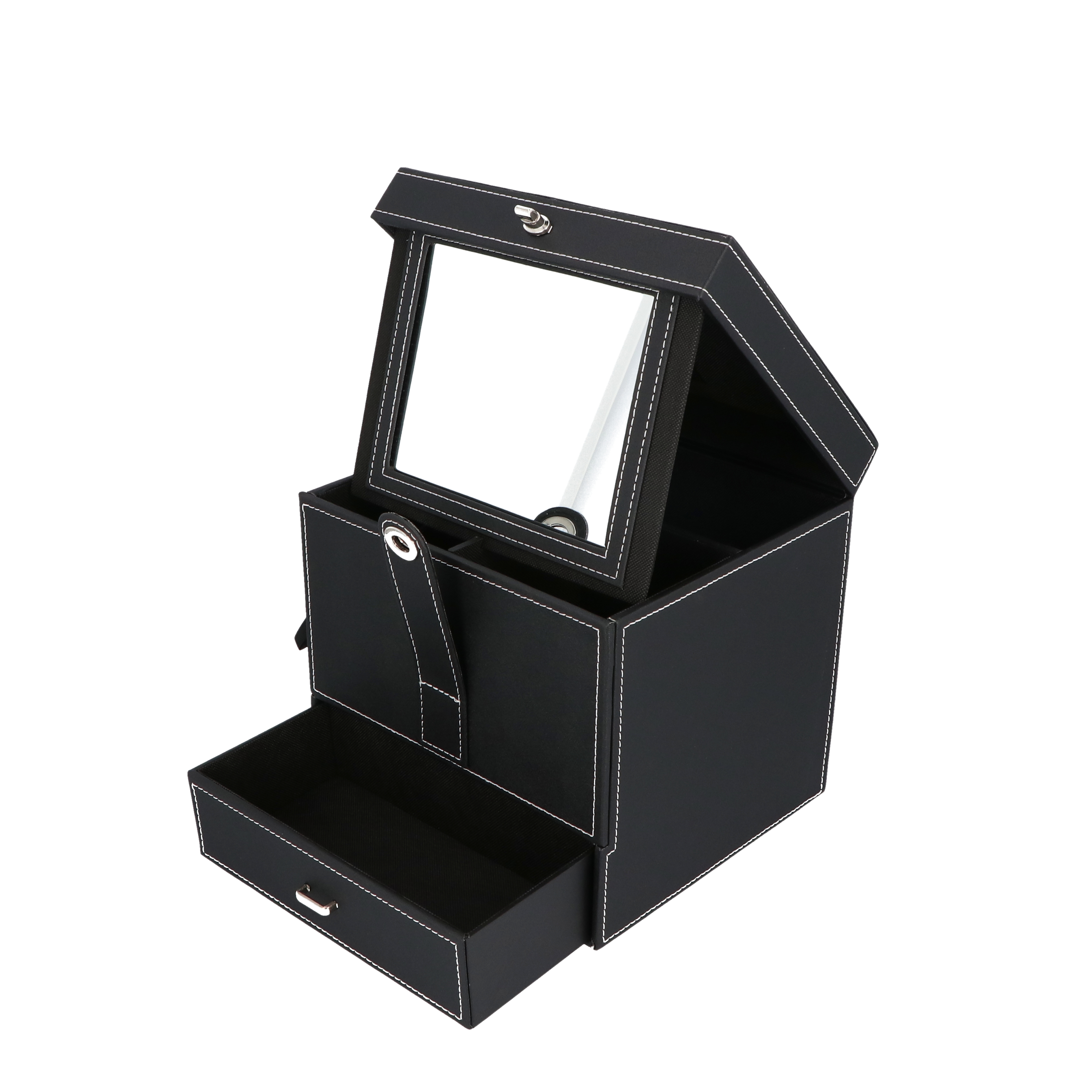 ニトリ コスメボックス DIVINOS(ブラック)をレビュー！クチコミ・評判