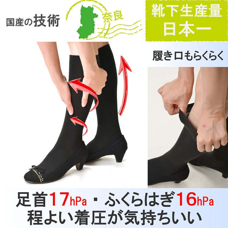 一日中履けるソフト着圧ソックス 7