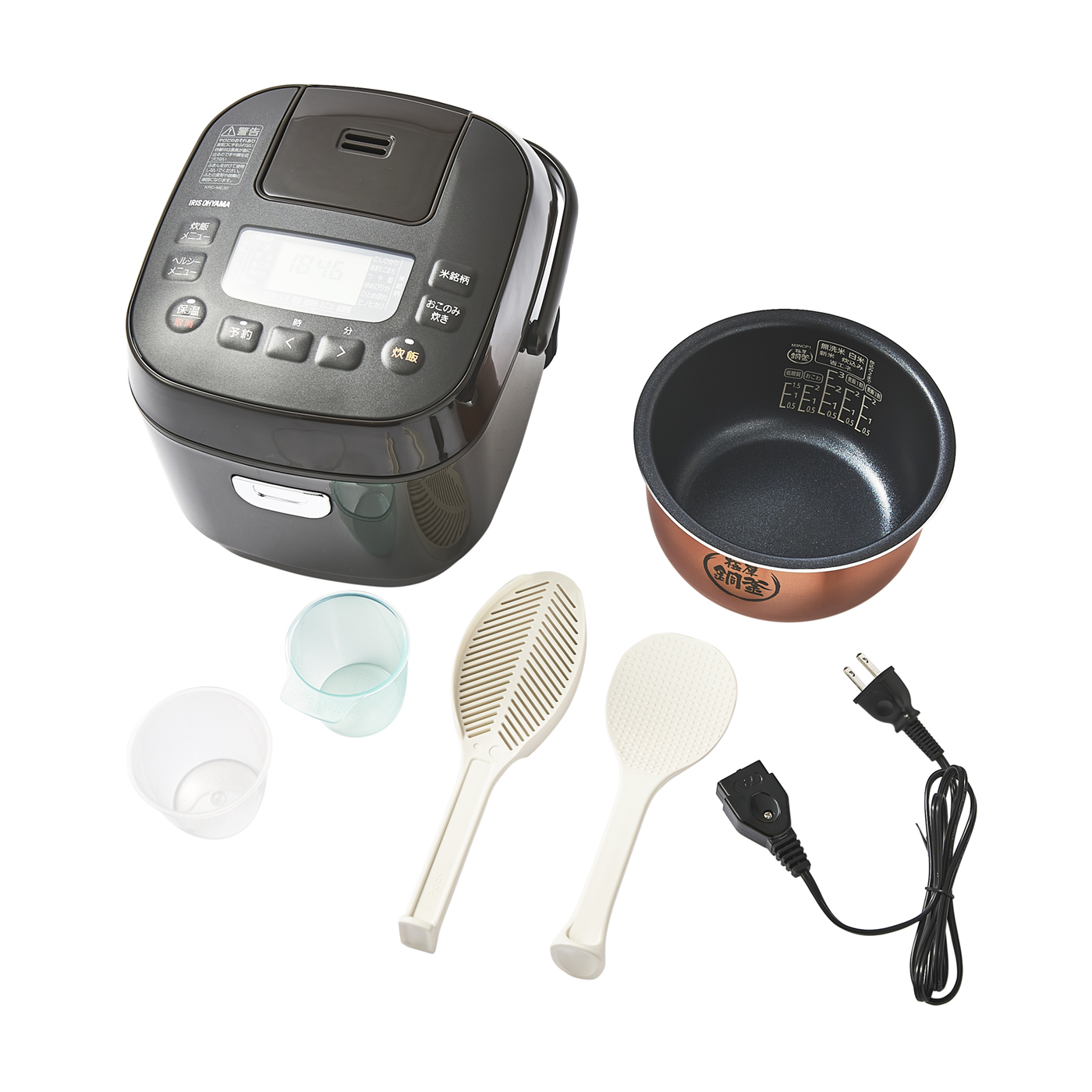 極美品！アイリスオーヤマ IH炊飯器 KRC-ED30E3-HA 2024年製 極美品！アイリスオーヤマ IH炊飯器 KRC-ED30E3-HA 2024年製