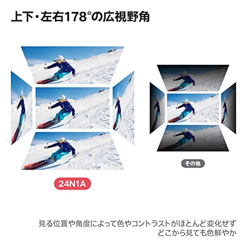モニター 24インチ ディスプレイ 3