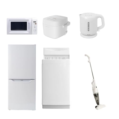 一人暮らしセット11点セット 一人暮らし家電セット5点（冷蔵庫：87L、洗濯機：5.0kg、レンジ、掃除