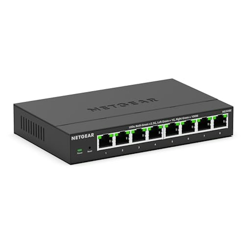マルチギガ8ポート(2.5G)イージースマートマネージエッセンシャルスイッチ 1
