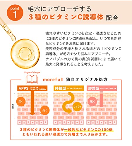 morefull ナノバブルローション 6