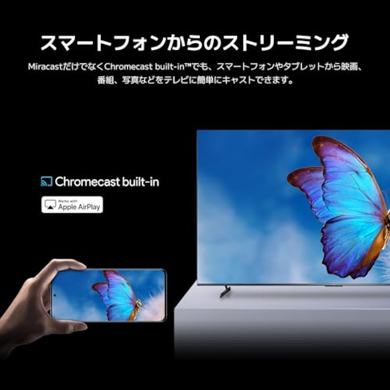 チューナーレステレビ 100インチ 9