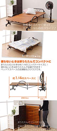 折りたたみベッド すのこ 4