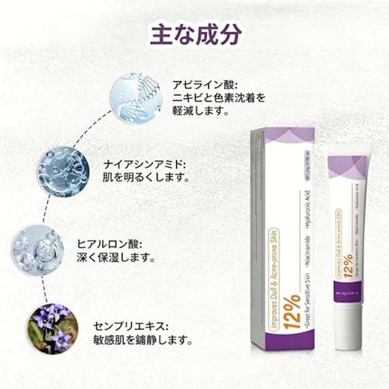 アゼライン酸クリーム 12% 鎮静・整肌 敏感肌向け 8