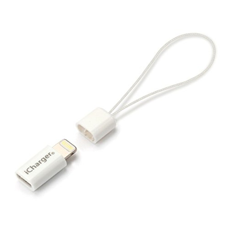 Lightning – micro USB 変換アダプタ ホワイト 1