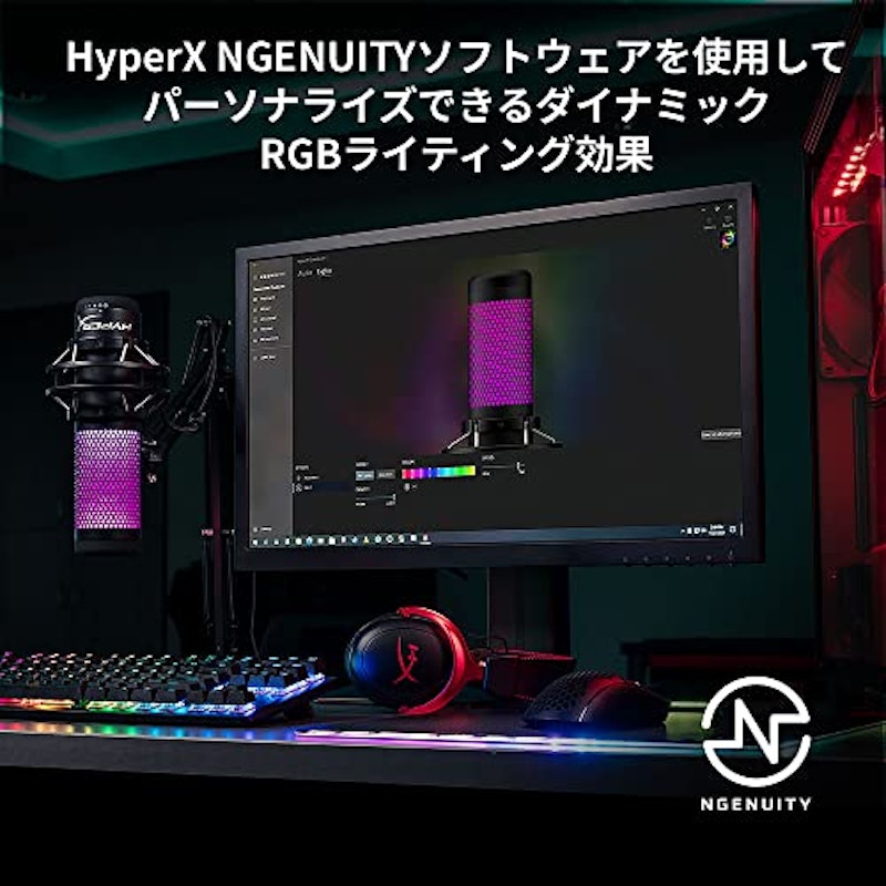 QuadCast スタンドアロンマイク 2