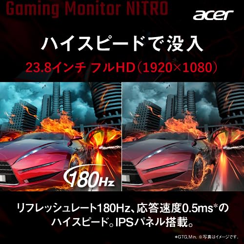 Acer NITRO ゲーミングモニター XF243YM3bmiiprxを検証レビュー