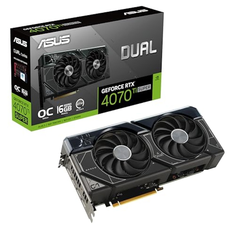 Dual GeForce RTX 4070 Ti SUPER OC Edition 1