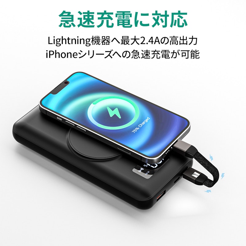 USB Type-C to Lightning ケーブル 5