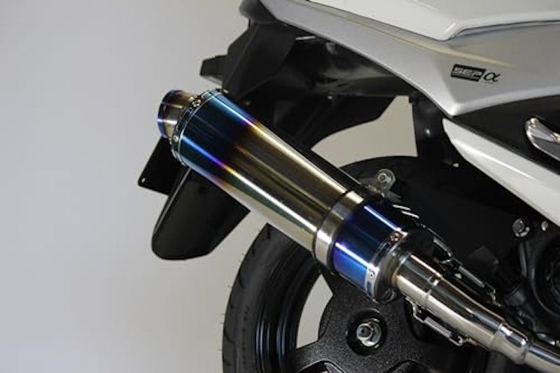 バーグマンストリート125EX バイクマフラー 1