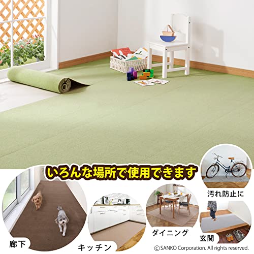 廊下カーペット 60x120cm お手入れが簡単で滑りにくい 防音マット 渋かっ 洗える 転倒防止