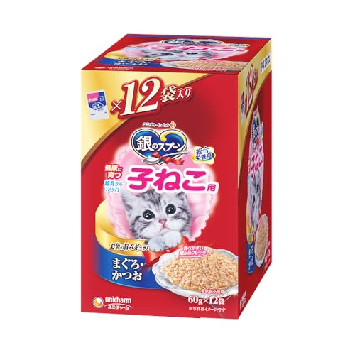 パウチ健康に育つ子猫用まぐろ・かつお 1