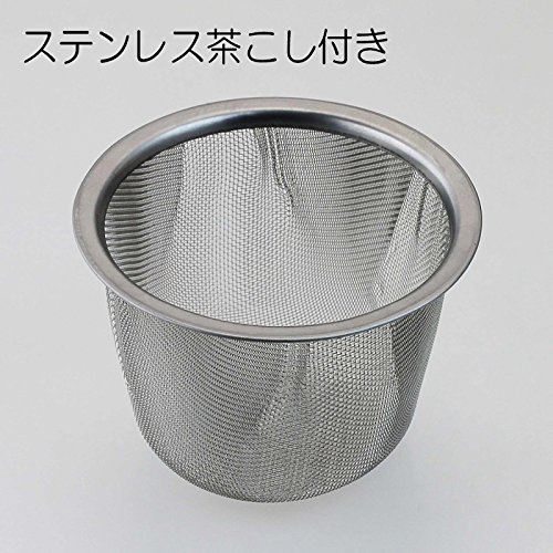 U型茶漉し付きポット急須  5