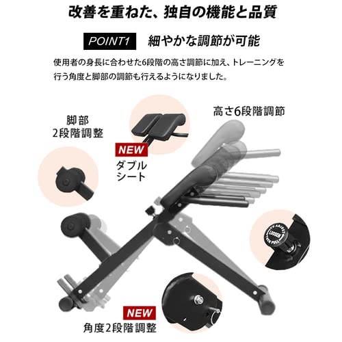 バックエクステンションベンチ 3