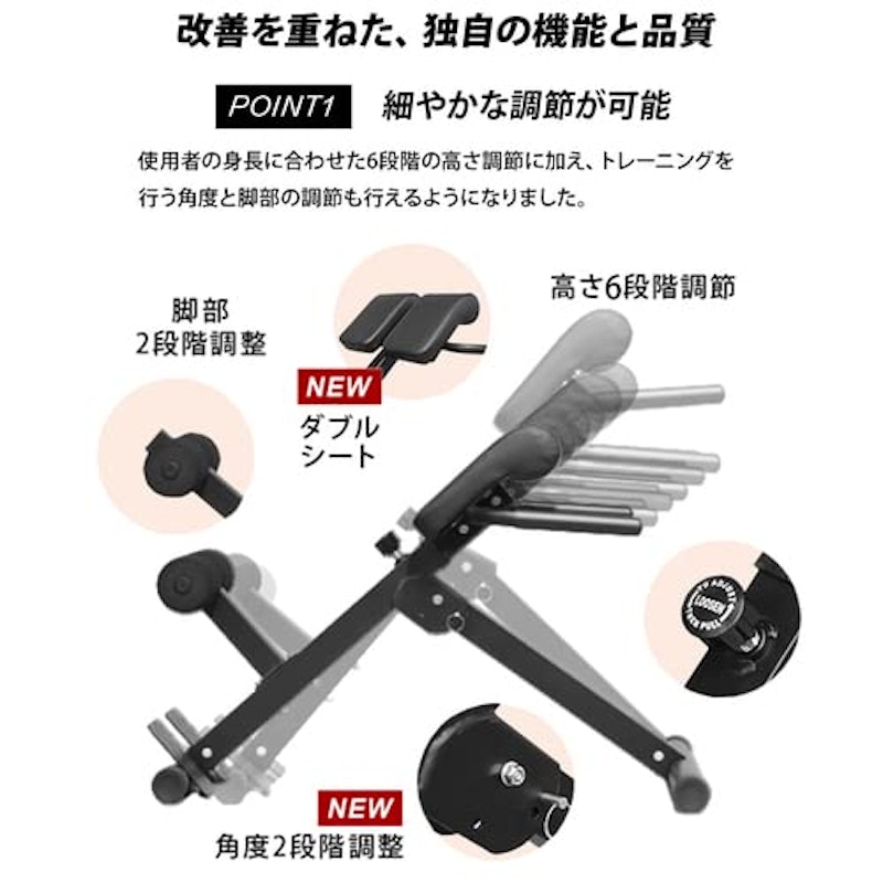 バックエクステンションベンチ 3