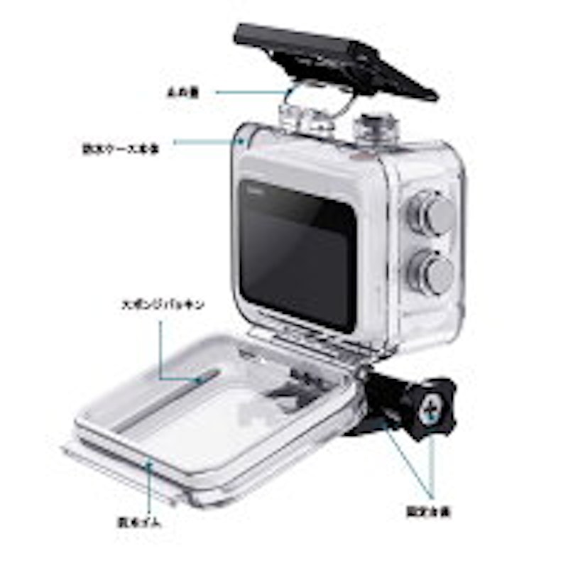 insta360 go3 防水ハウジングケース 4