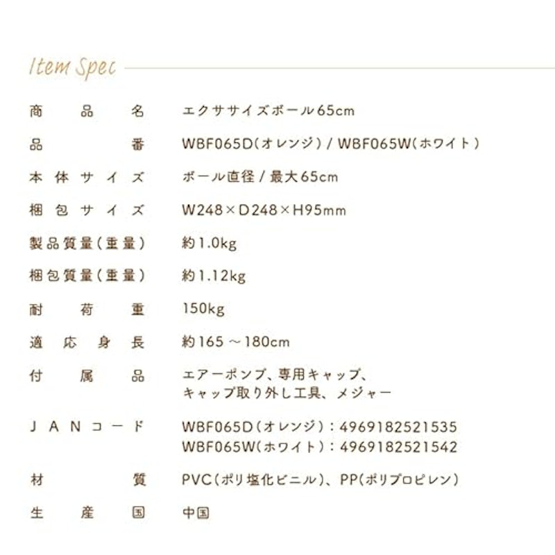エクササイズボール 5