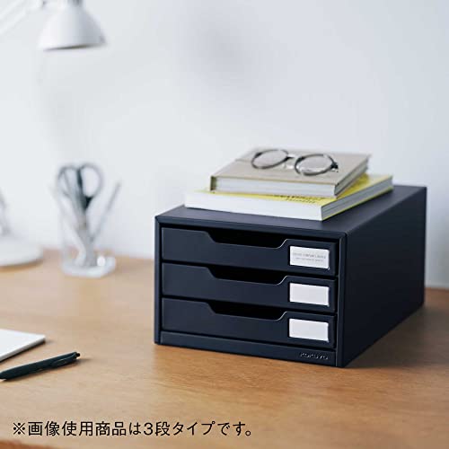 スチール引き出し A4縦 片引 3段 7