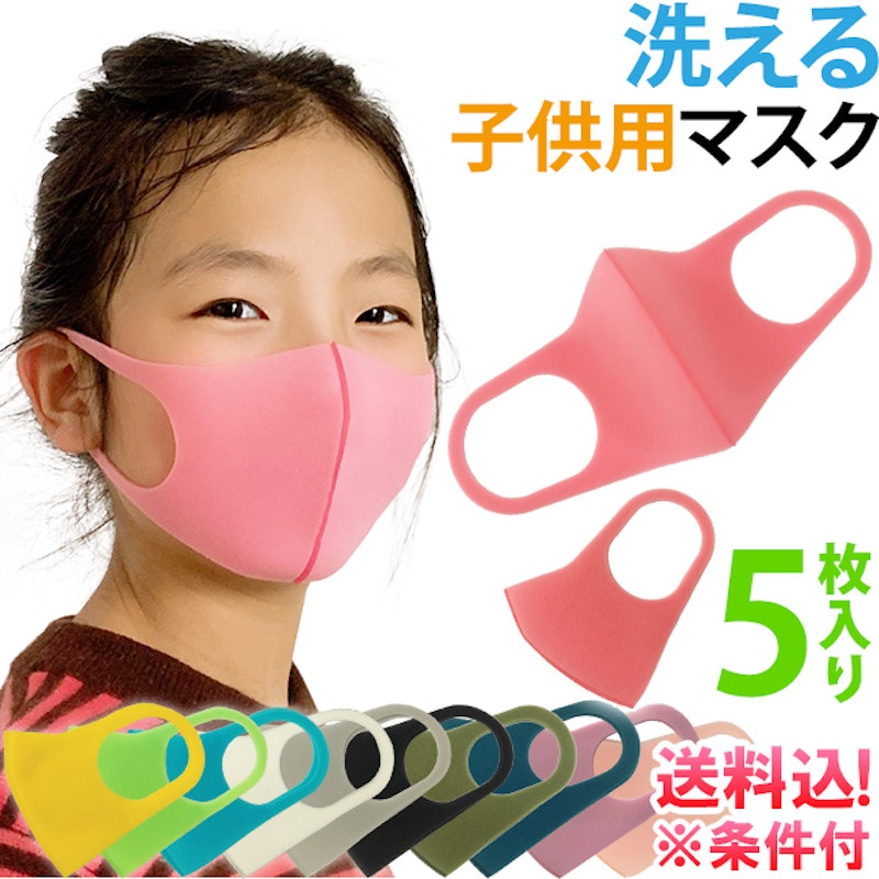 洗って使える立体マスク 1