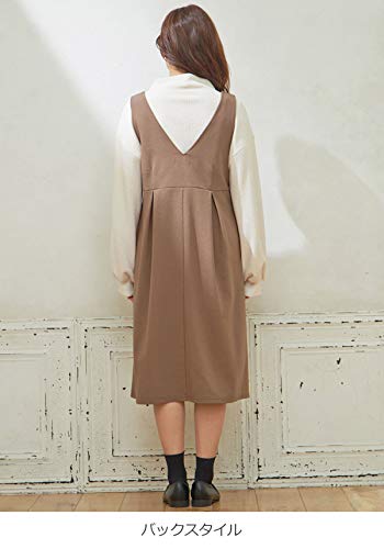 ANGELIEBE リップルジャンパースカート 4