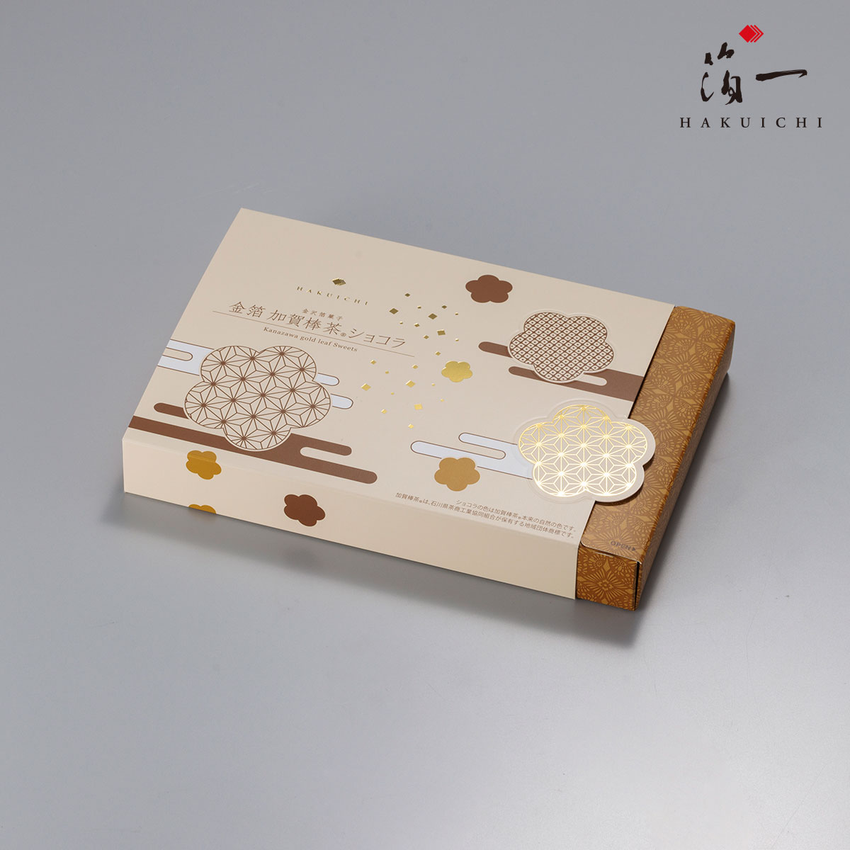 金箔加賀棒茶ショコラ 1