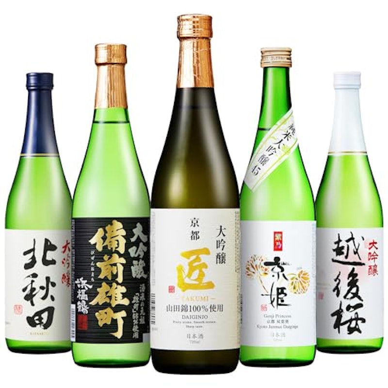 蔵元厳選大吟醸飲み比べセット 1
