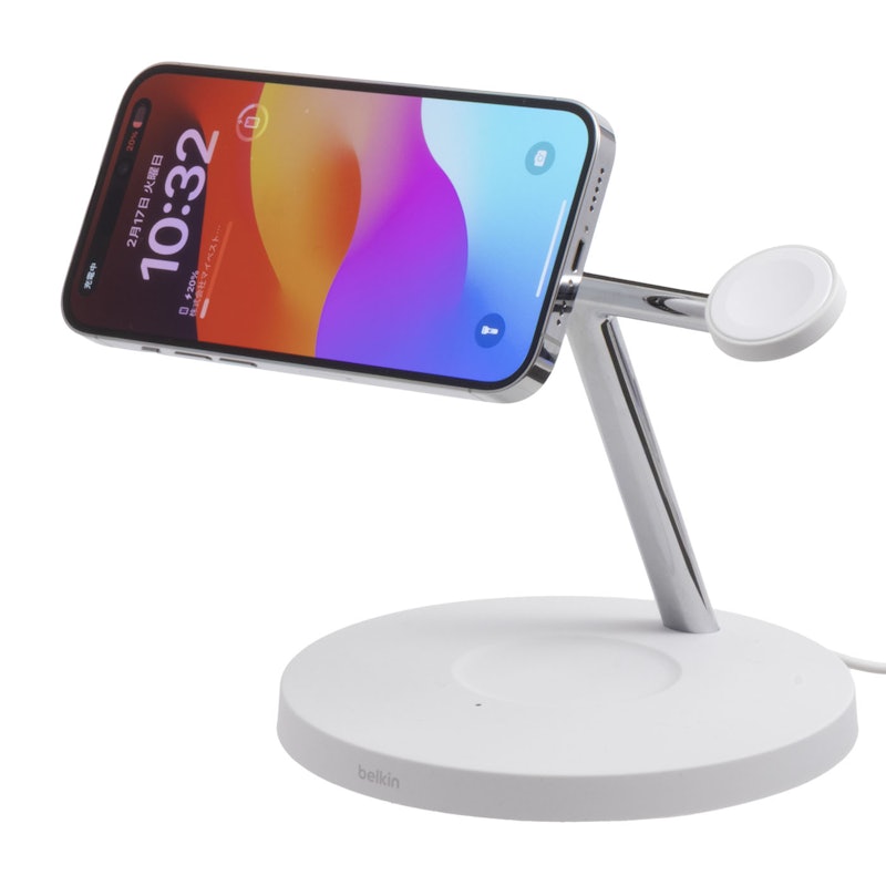 BoostCharge Pro MagSafe対応3-in-1ワイヤレス充電器15W 3