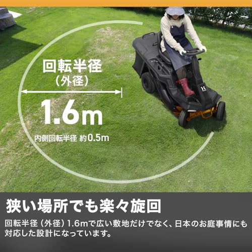 乗用芝刈り機 4