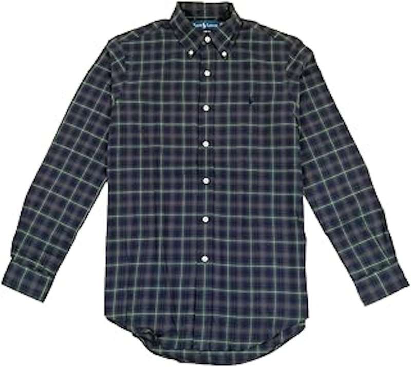 CUSTOM FIT チェック BD シャツ 1