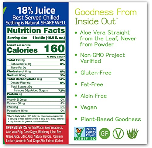 BLUE Aloe Vera + Blueberry 2