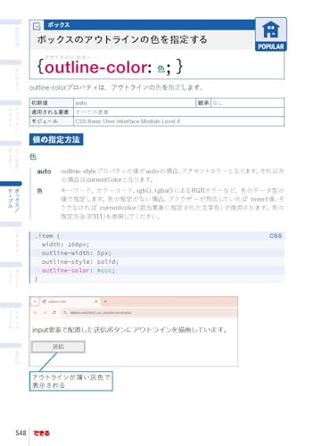 できるポケット Web制作必携 HTML&CSS全事典 改訂4版 8
