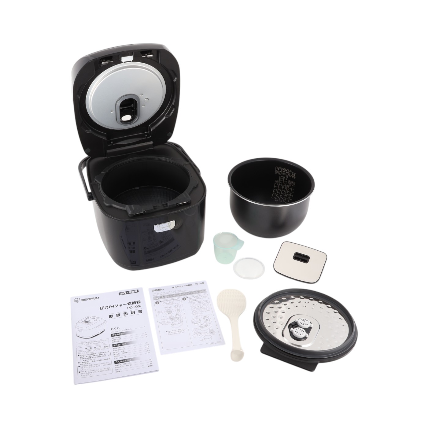 アイリスオーヤマ炊飯器PD10型 10合炊き d2666615fd82fa4e04d3d3e1fcbc92
