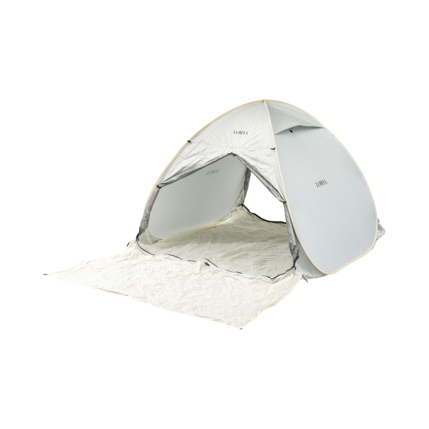 「9/27発売　ポップアップ限定　リベイロ 白　ホワイト」 ベガコーポレーション LOWYA ポップアップテント【幅200cm】の口コミ