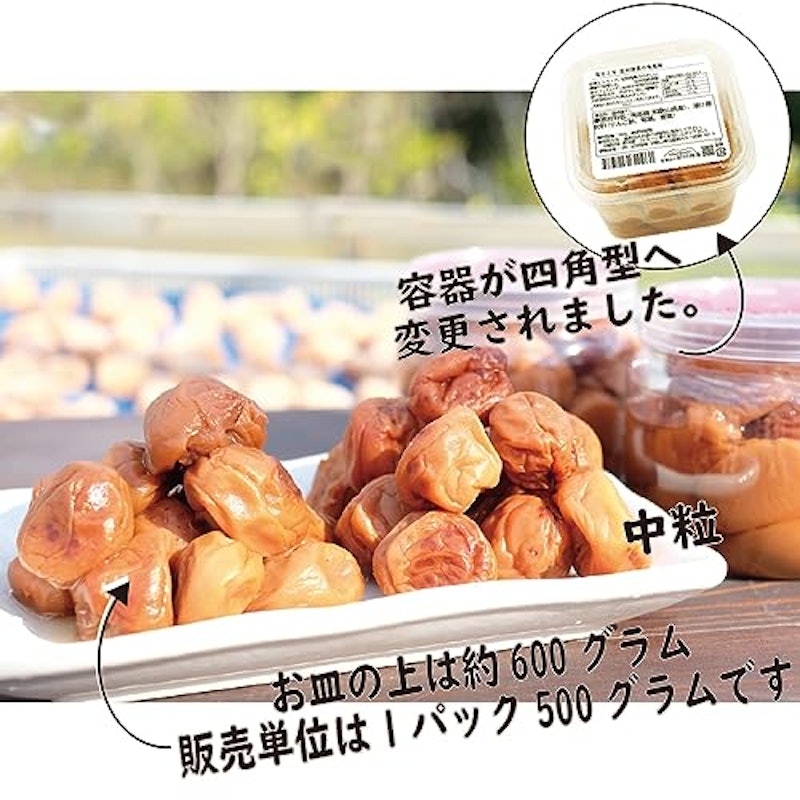 紀州南高梅 訳あり梅 3
