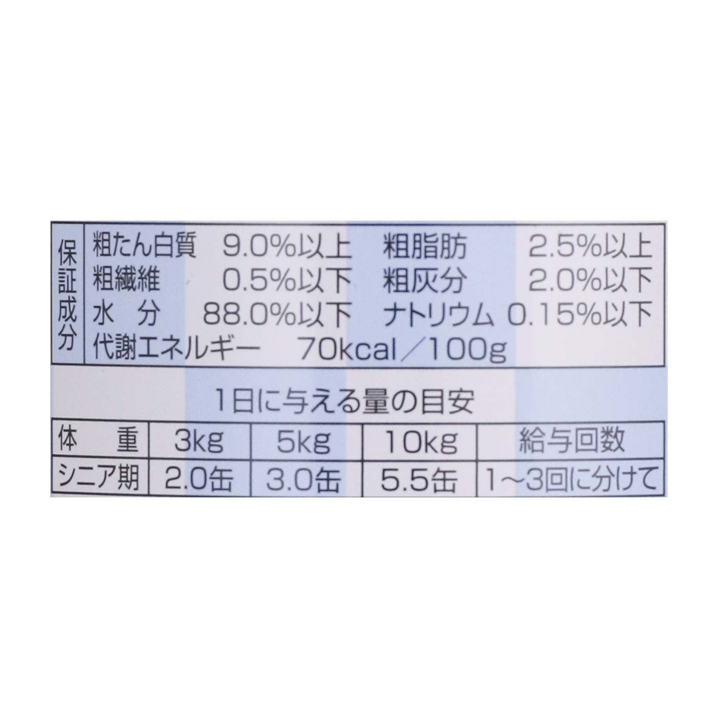 シニア食 DHA・EPA配合 2