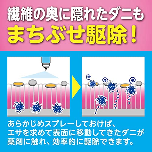 ダニがいなくなるスプレー ミスト噴射 7