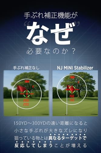 NJ MINI ゴルフ レーザー 距離計 3