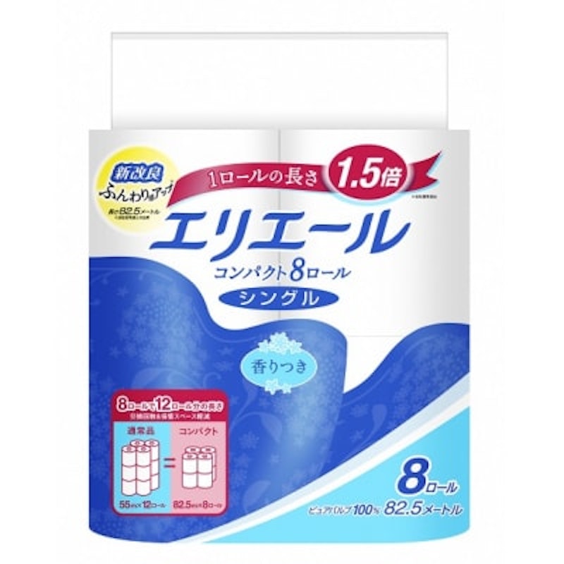 エリエール トイレットティシュー 2