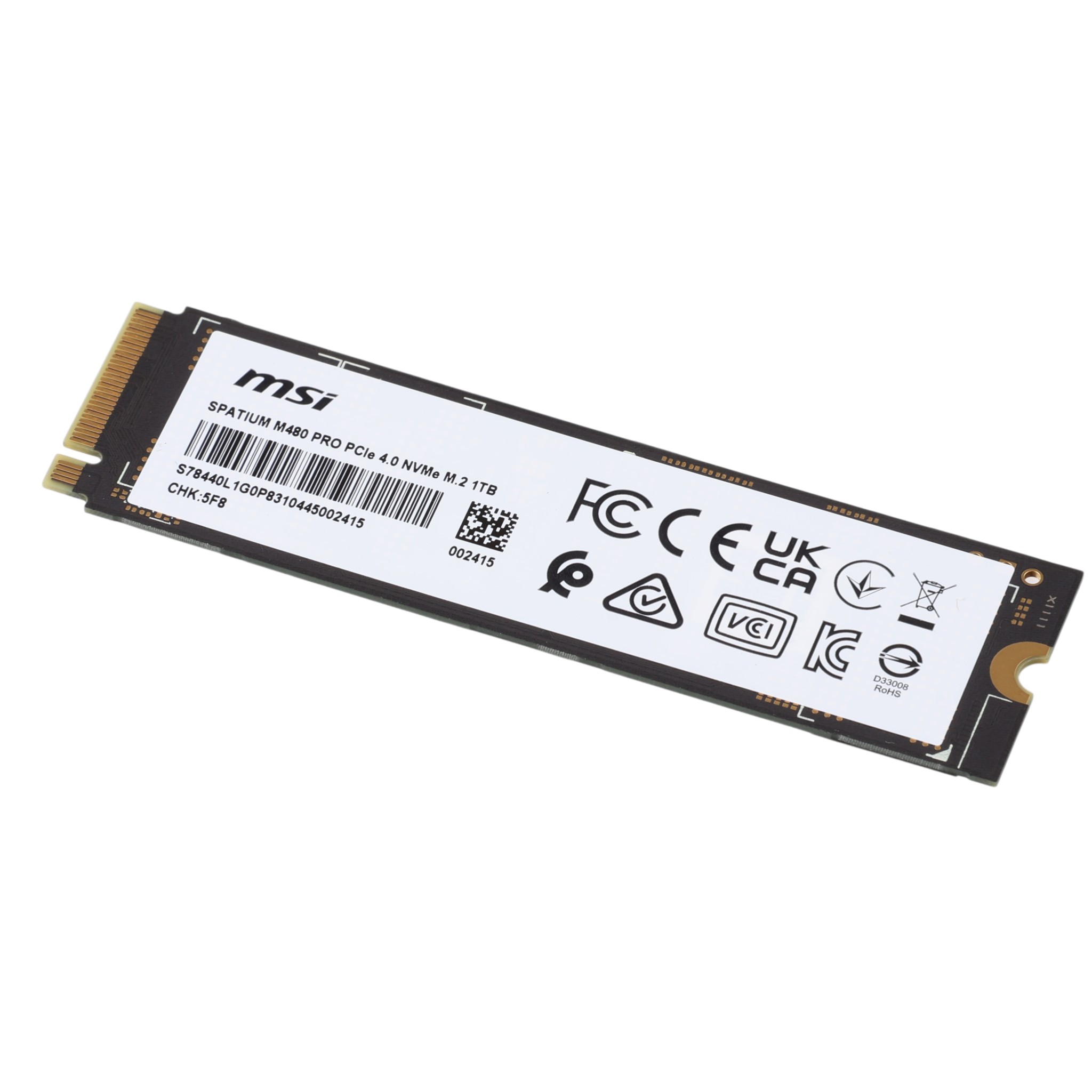 SPATIUM M480 Pro PCIe 4.0 NVMe M.2 2