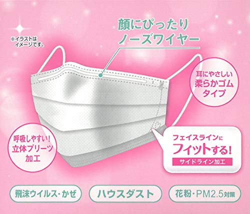 小顔に見えるマスク 3